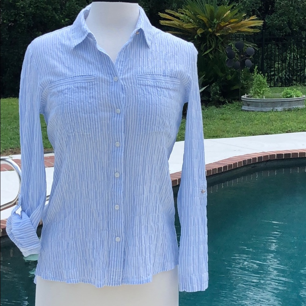 Jones of New York signature button down blouse